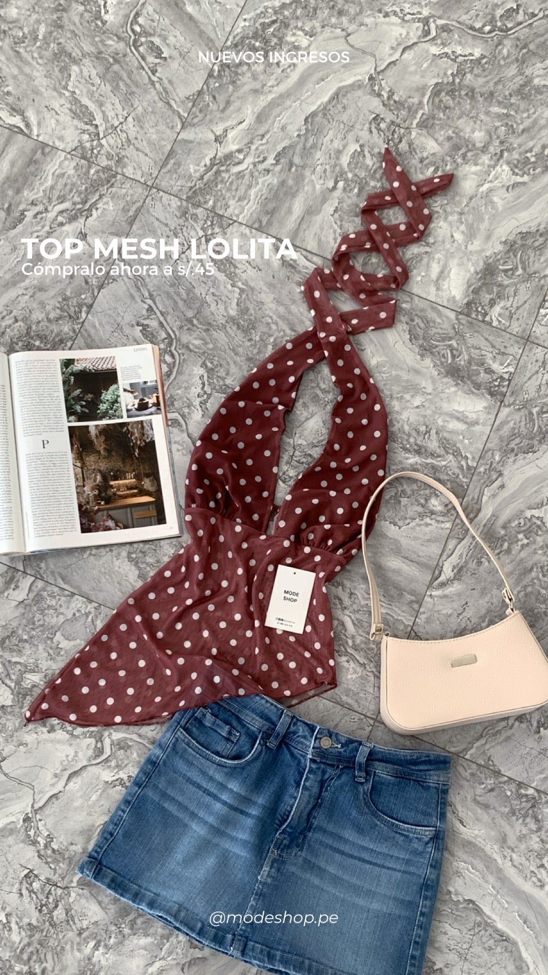 TOP MESH LOLITA
