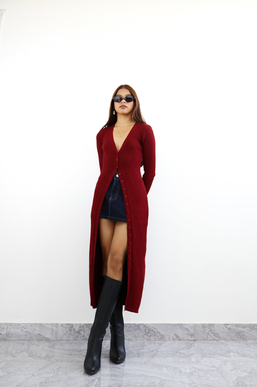 AMINA KNIT DRESS