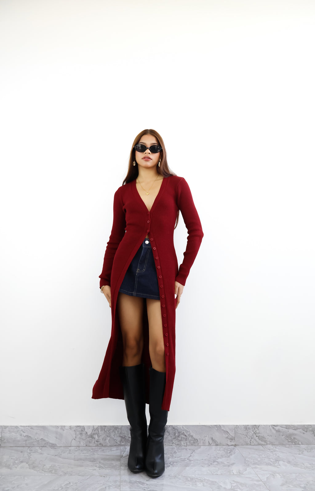 AMINA KNIT DRESS