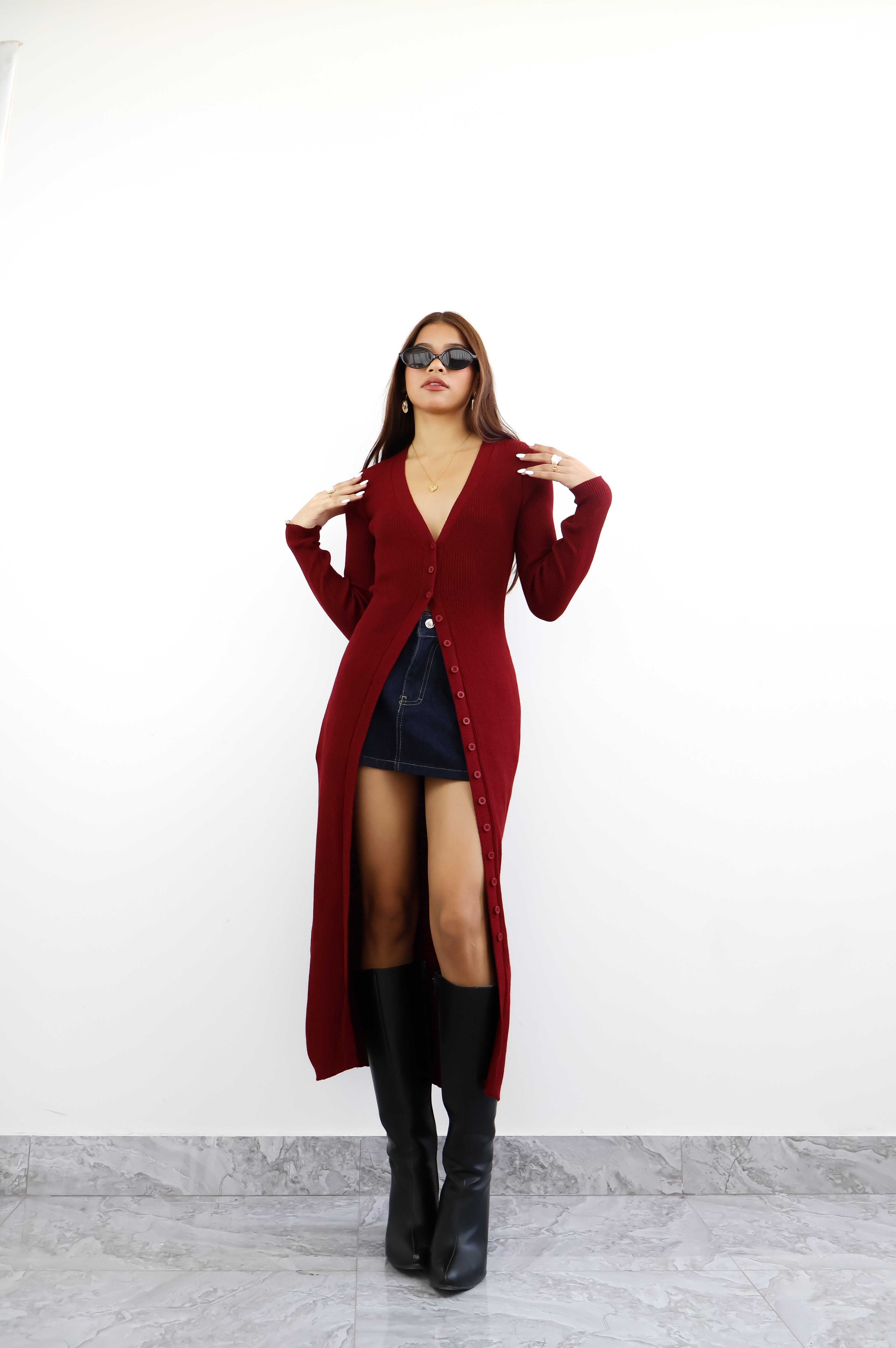 AMINA KNIT DRESS