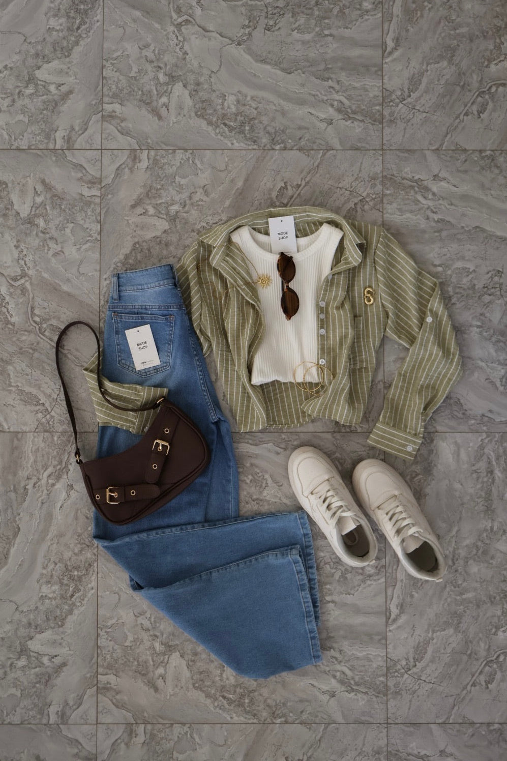 Camisa Crop Valí