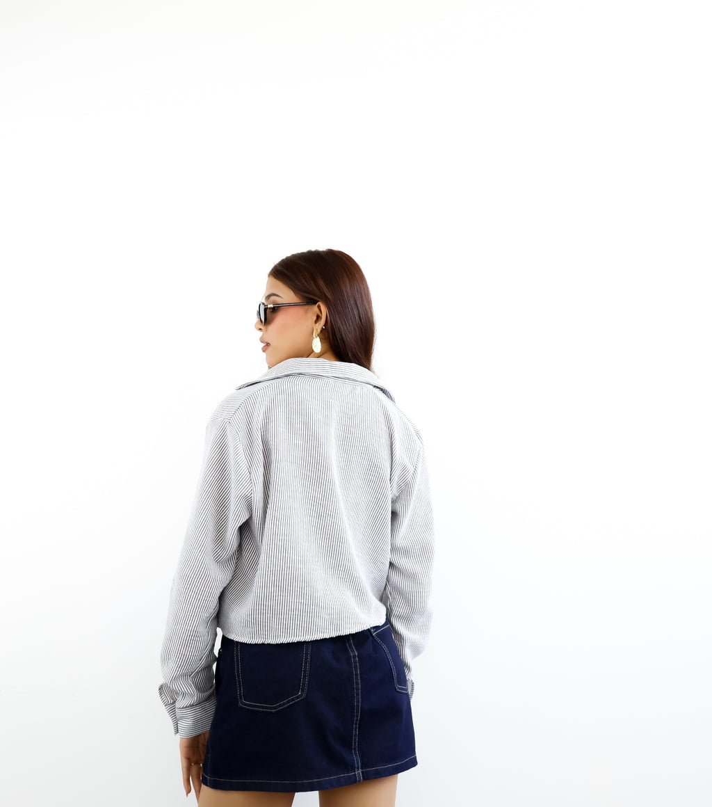 CAMISA CROP VALÍ