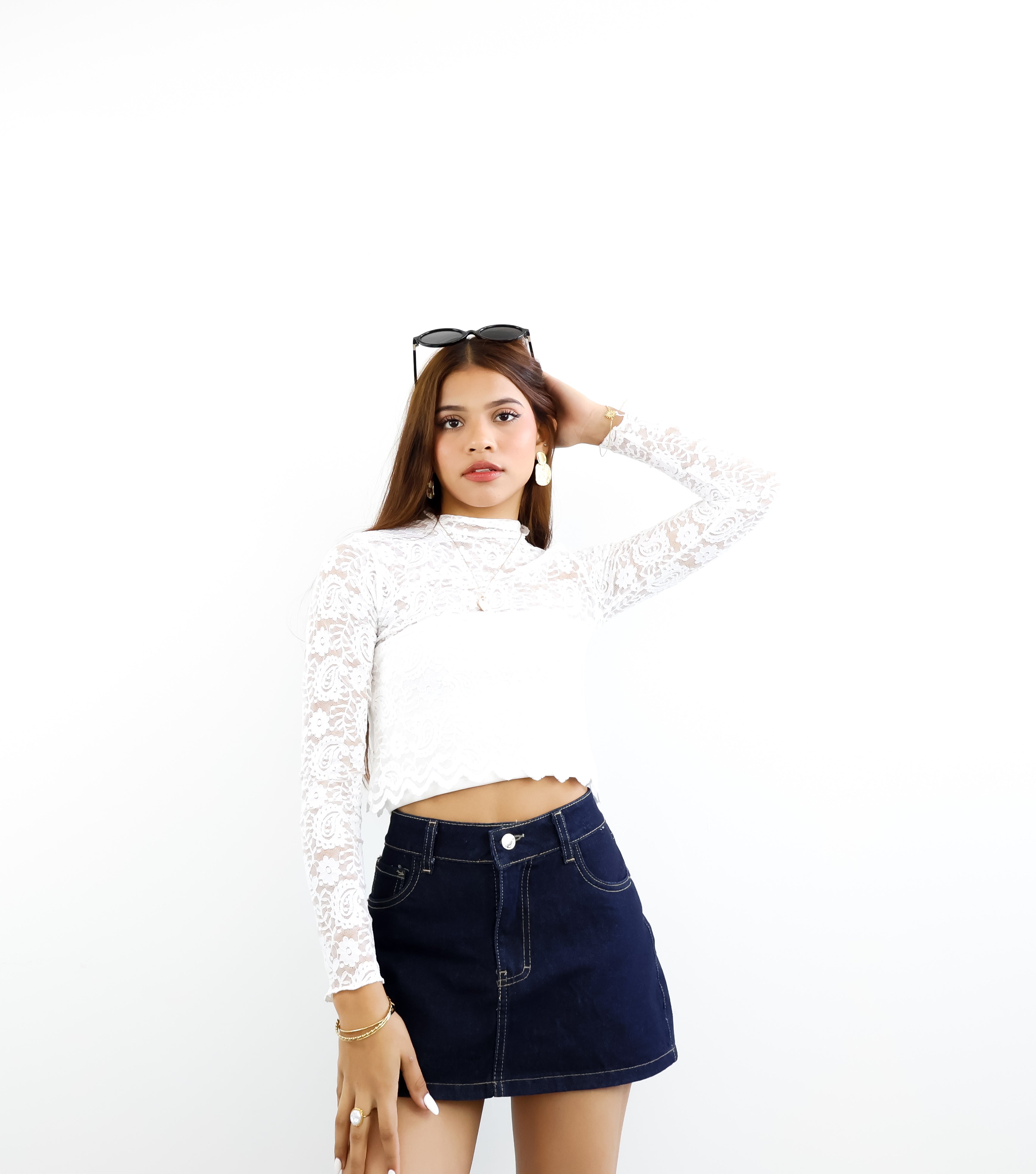 TOP ENCAJE XIME