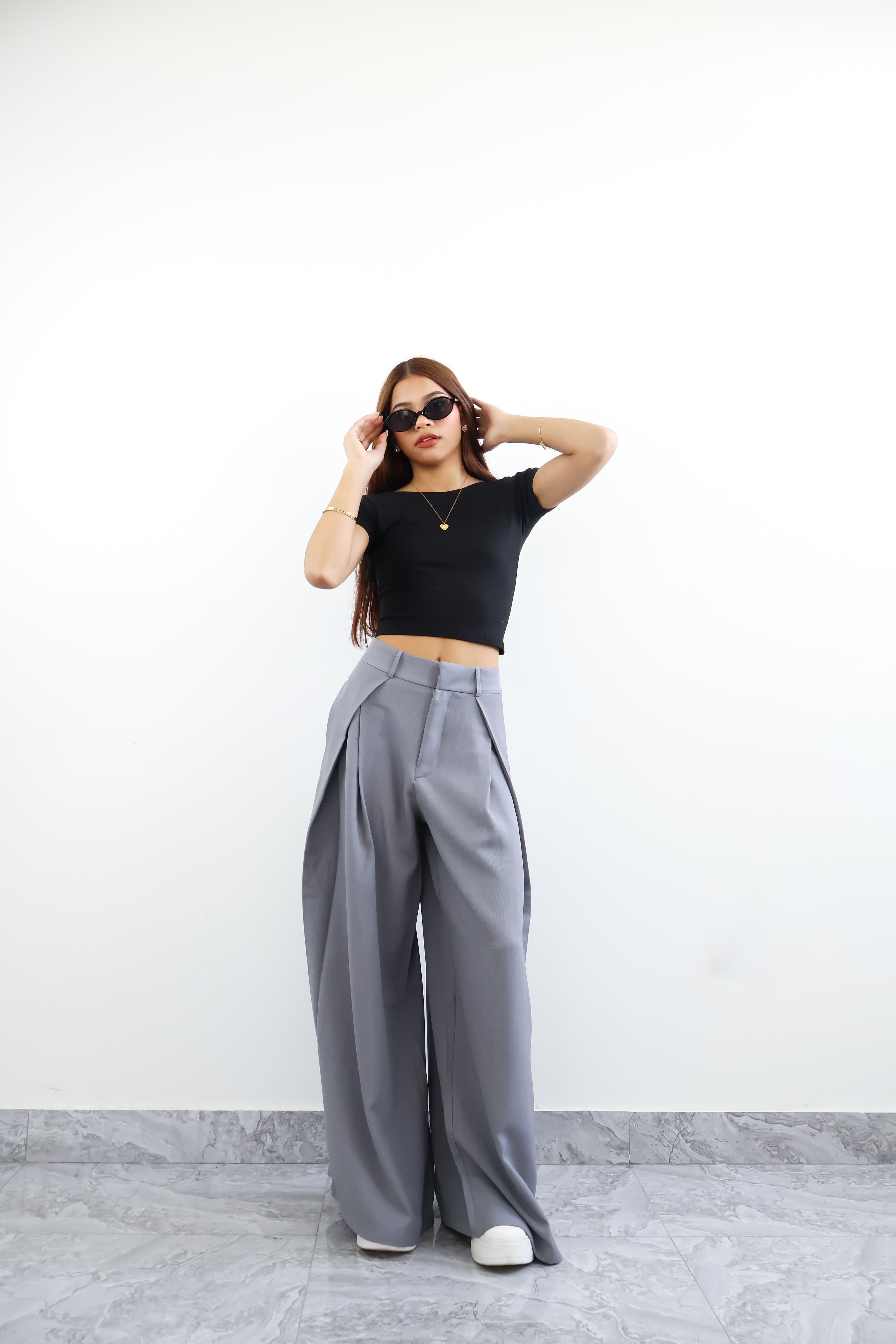 VALERIA SASTRE PANT PALAZZO REGULAR