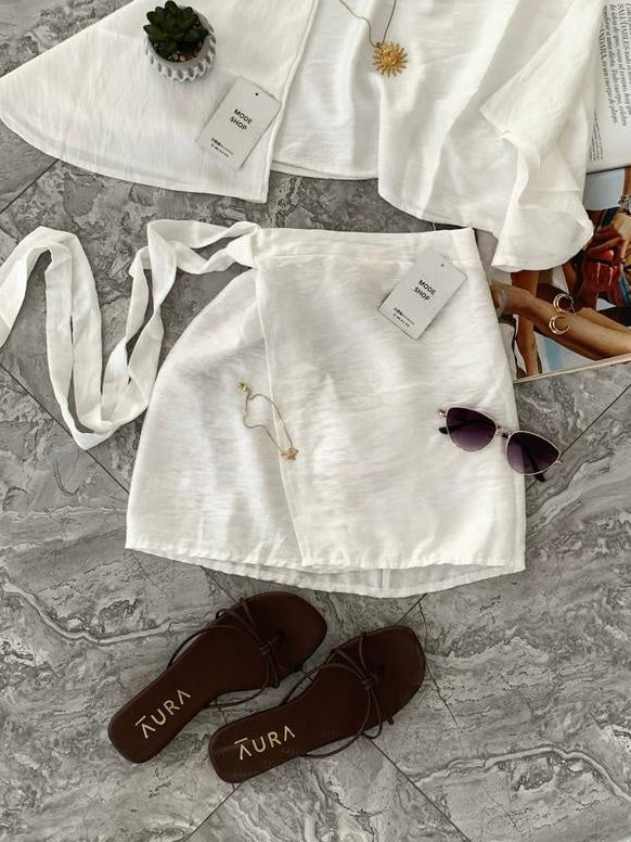 Minifalda Envolvente Alva